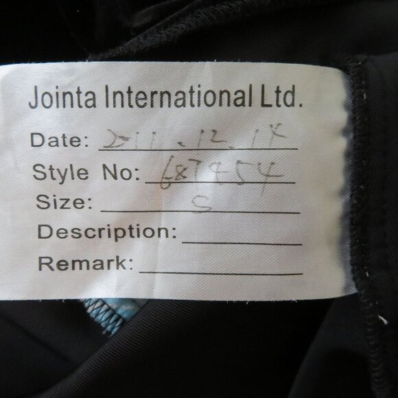 Vintage Oscar De La Renta Pink Label Black Velvet Tunic Top Leopard Print Trim S - Picture 6 of 11